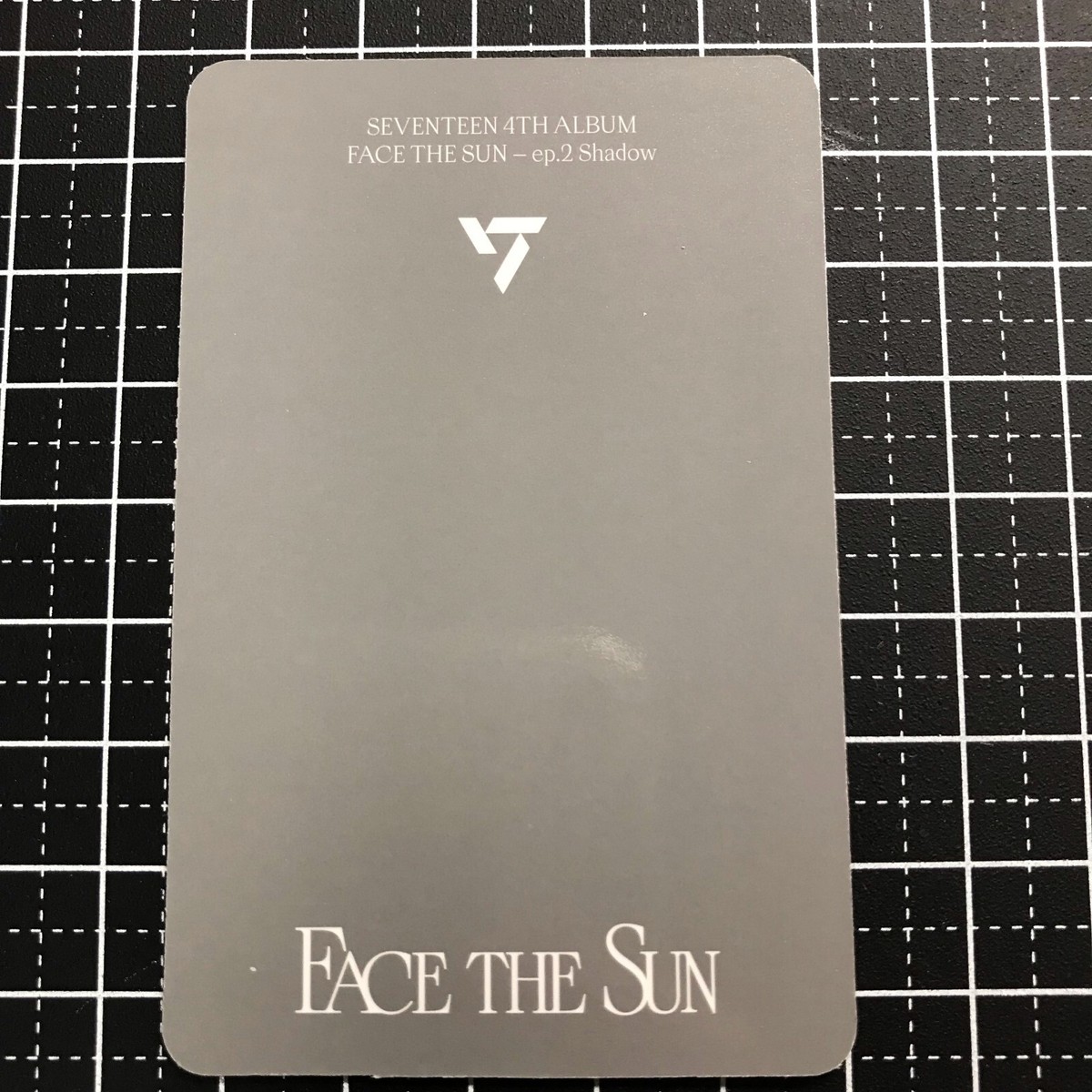 SEVENTEEN JUN Face the Sun Official Photo card control SEVENTEEN JUN Face the Sun Official Photo card control