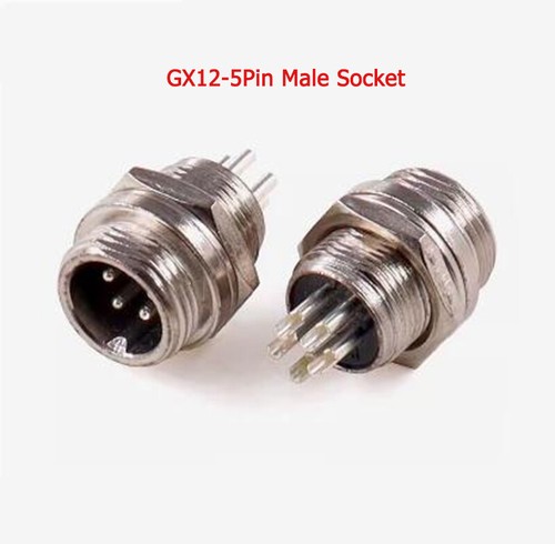 GX12-2Pin/3Pin/4Pin/5Pin/6Pin/7Pin Aviation Plug Socket Male/Female Connector - Picture 21 of 23