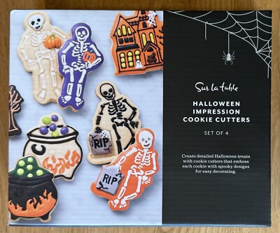 Halloween Impression COOKIE CUTTERS Sur La Table Boxset of 4 REDUCED TO 1/2 OFF!