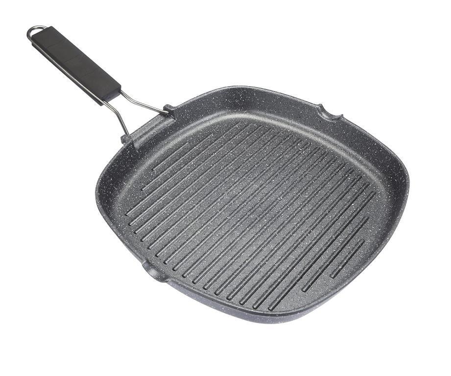 Bistecchiera Tognana Mythos 28x28 Floatech: Griglia Antiaderente Top