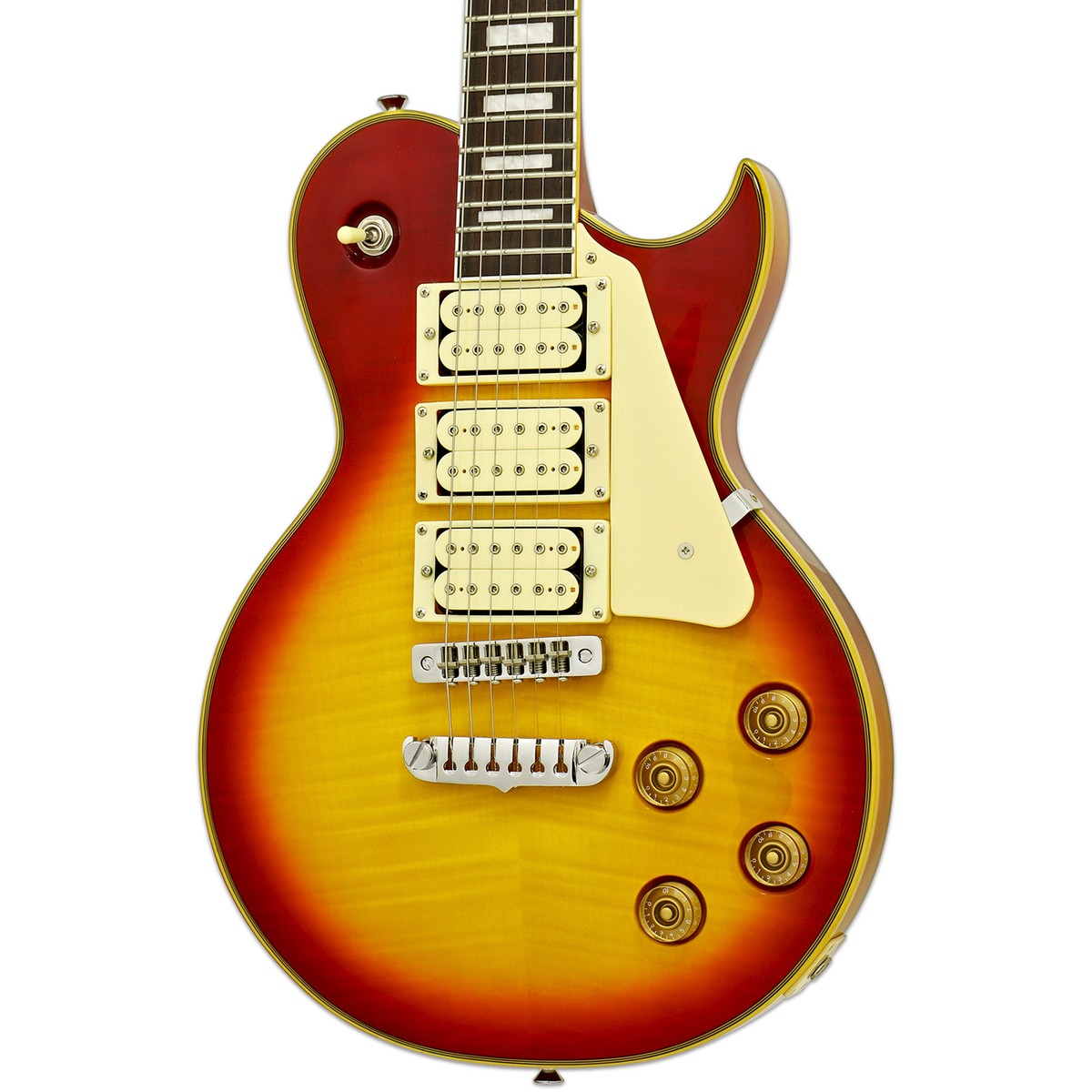 Aria Pe 590 Af Aged Cherry Sunburst - Electric Guitar (B