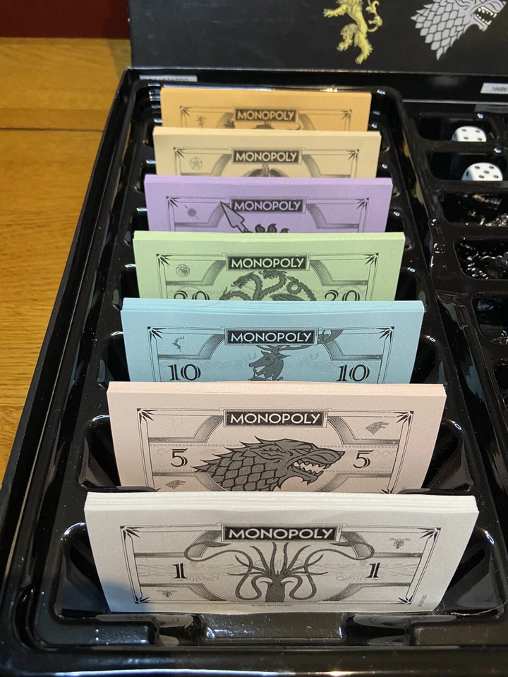 MONOPOLY - Game of Thrones Collectors Edition - Excellent Condition - Hasbro - Image 4 of 4