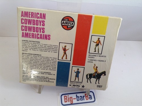 🎖 Lot vintage 🔥AIRFIX AMERICAN COWBOYS NEW IN BOX🔥STREPITOSO💥🪖 - Foto 4 di 4