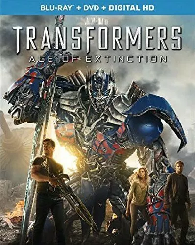 Transformers Age of Extinction Blu ray DVD Digital NEW