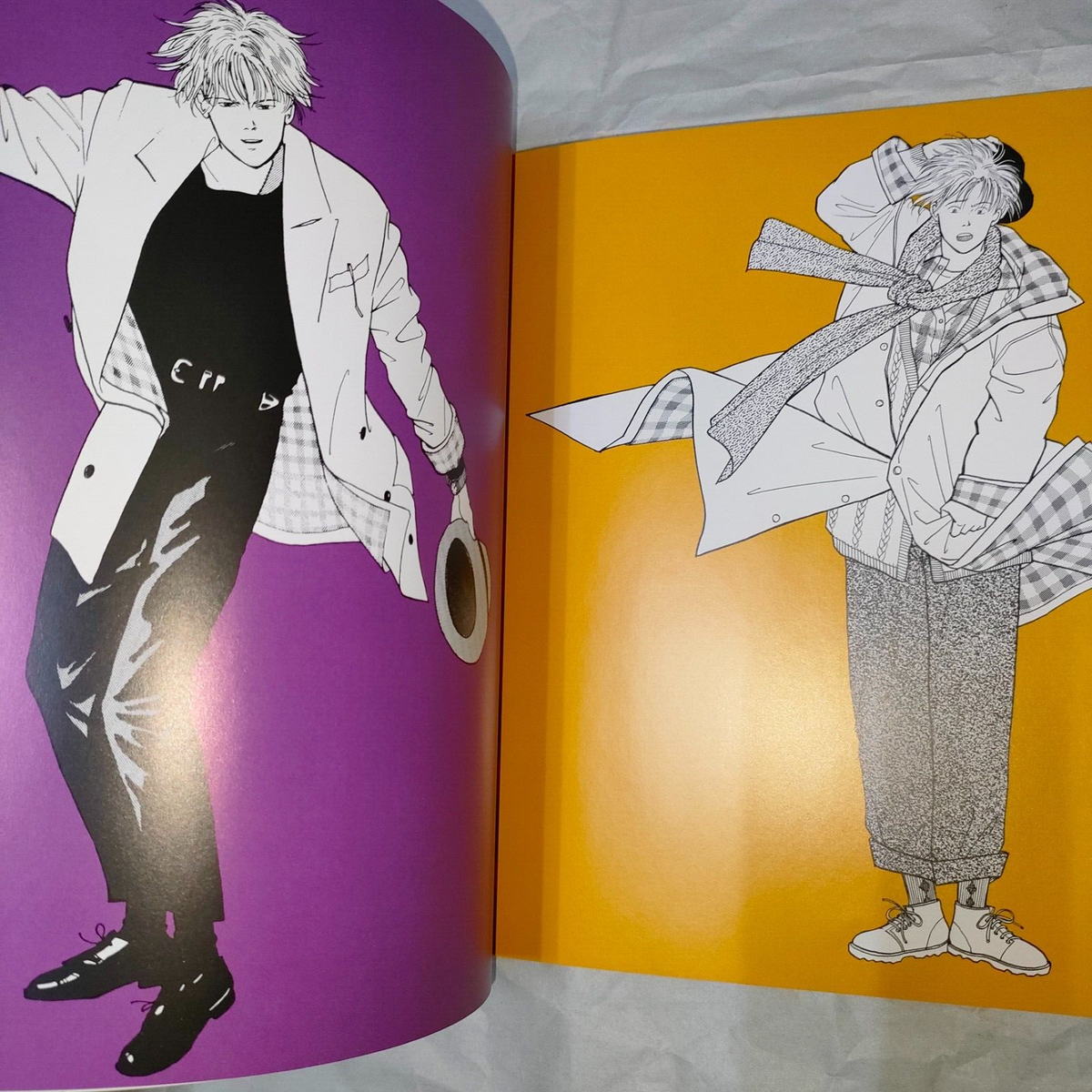 【初版本】BANANA FISH ART BOOK Amazon.com: BANANA FISH / ANGEL EYES (ARTBOOK VO JAPONAIS