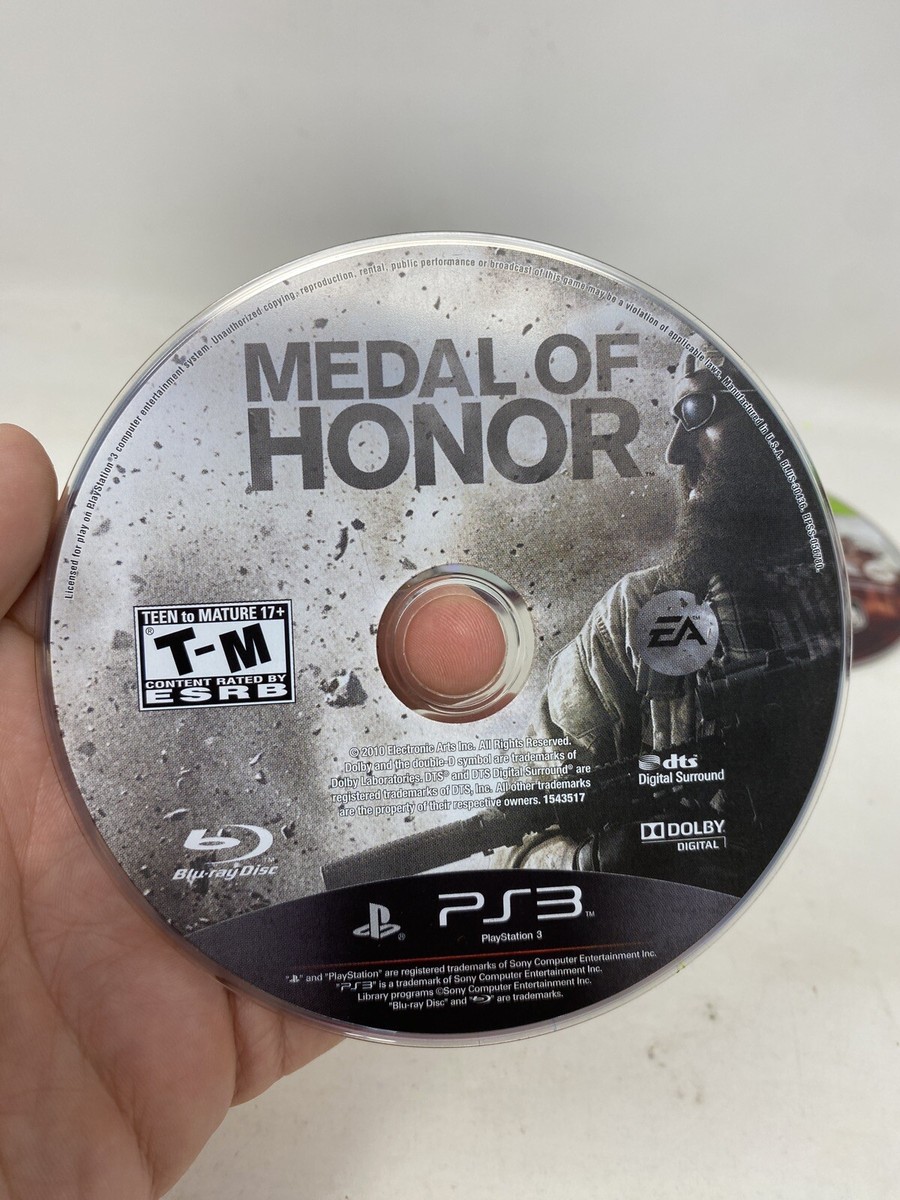 Medal of Honor Disc Lot Of 4 PS3 Warfighter Disc 1 & 2