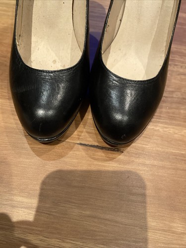 TONY BIANCO WOMEN BLACK HIGH HEELS SIZE 7 - Picture 5 of 6