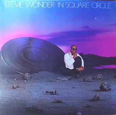 Stevie Wonder In Square Circle GATEFOLD, EMBOSSED COVER Motown Vinyl LP