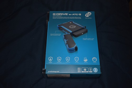 G-Technology 1TB G-DRIVE ev ATC with Thunderbolt Portable External Hard Drive - Picture 2 of 7