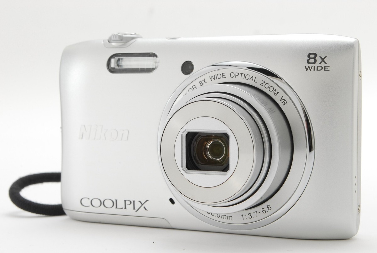 Nikon COOLPIX S3600 美品 箱付き シルバー Nikon COOLPIX S3600 20.1MP Digital Camera - Silver for sale