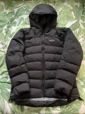 Rab Infinity Alpine Down Jacket  Anthracite Size 14/ Women’s L / Men’s M