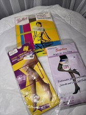 vintage nylon stockings Lot toes Pantyhose Thigh Hi Feet