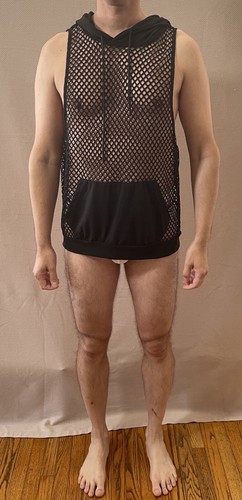 Camiseta sin mangas Manfinity para hombre negra talla L sin mangas con capucha musculosa - Imagen 2 de 17