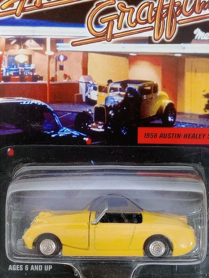 Johnny Lightning American Graffiti 1958 Austin-Healey Sprite NEW In Package 1:64 - Image 2 of 2
