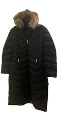 Ladies Tahari Jacqueline Faux Fur Puffer Winter Coat Xl