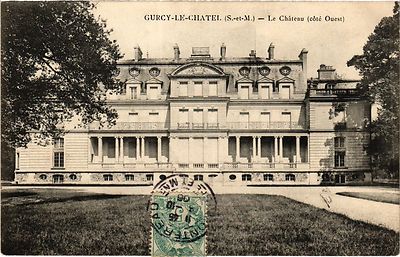 CPA AK GURCY-le-Chatel - Le Chateau (436634)