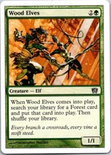 Magic the Gathering Wood Elves Core Set 8th Edition x1 MTG Free Shipping!