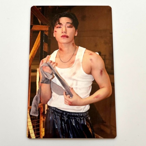 ATEEZ SAN BOUNCY Japan Universal music UMS POB Photo card WORLD EP.2 : OUTLAW - Picture 10 of 14
