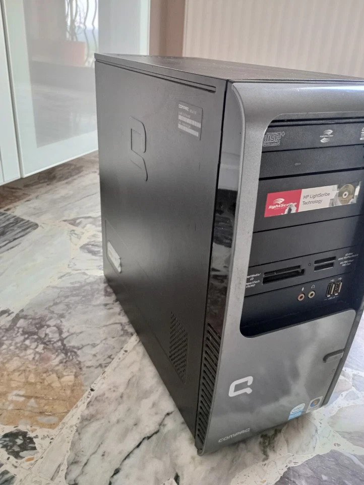 Computer pc desktop Compaq sr5611it windows 7 perfettamente funzionante - Immagine 4 di 4