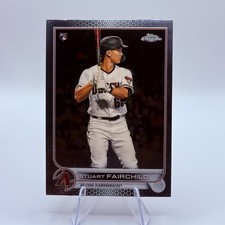 Stuart Fairchild 2022 Topps Chrome #156 Arizona Diamondbacks Rookie Card MLB. rookie card picture