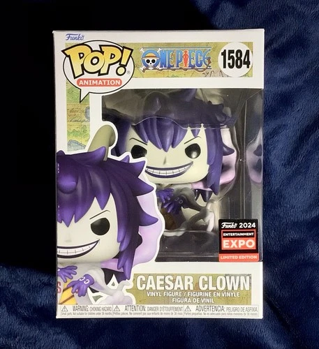 Funko Pop! One Piece 1584 Caesar Clown 2024 Funko Entertainment Expo Exclusive