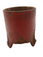 Kilgore Firecracker Mortar Cannon Cast Iron Toy Red Version
