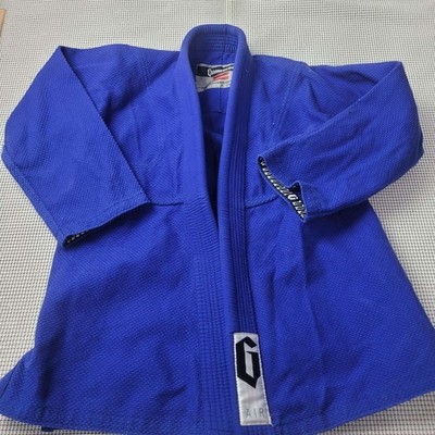 Gameness Air Jiu Jitsu Kimono Gi BJJ Mrtial Arts for Training Blue Size A1 Used