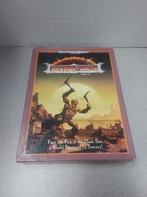 Dungeons & Dragons ''Dark Sun'' Box Set Incomplete