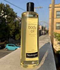 Neutrogena Body Oil Light Sesame Formula Sensual Moisturizer For Dry Skin 16 Oz