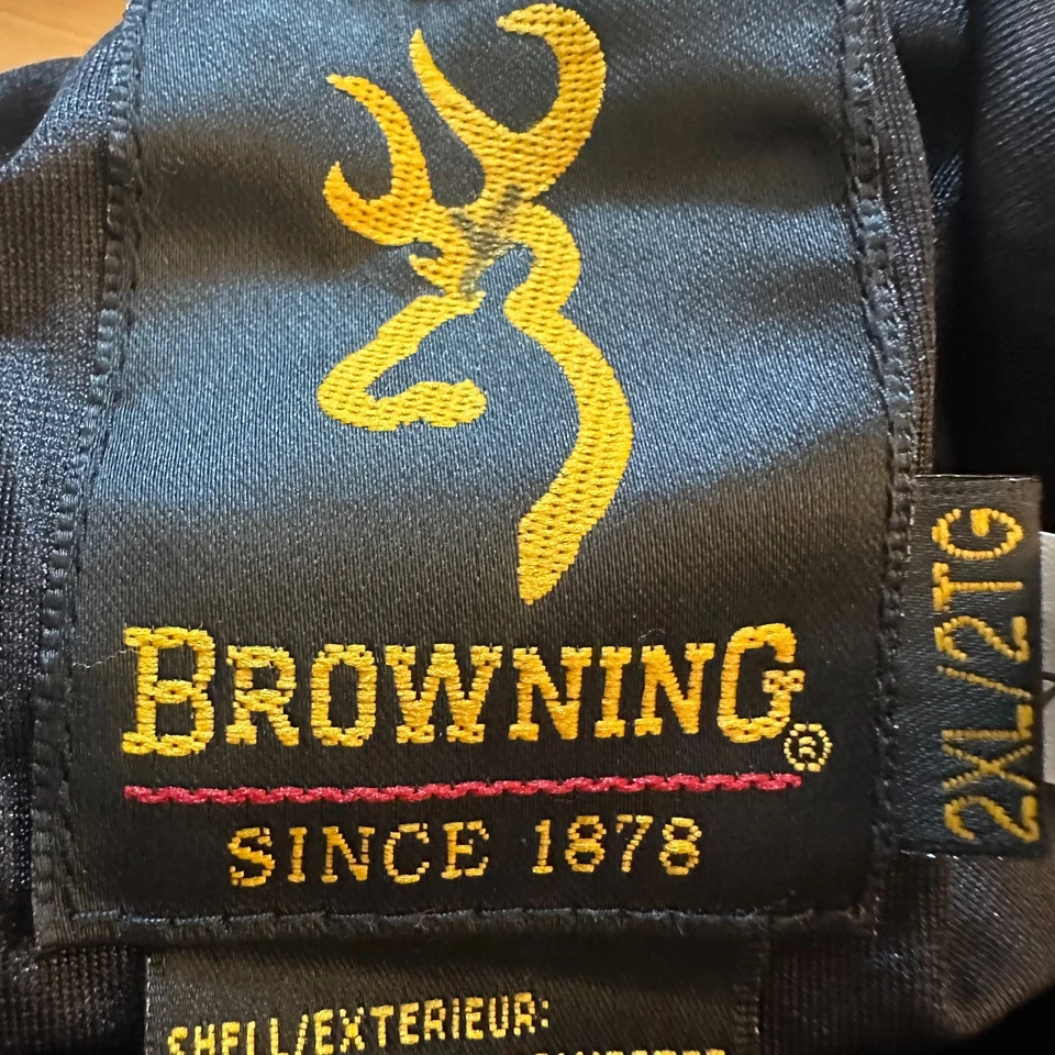 Browning Gore-Tex Pacpant Drawstring Waist Elastic Cuff Rear Pocket Sz 2XL green - Image 4 of 4