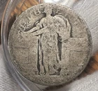 1917 D Type One 1 Standing Liberty Quarter