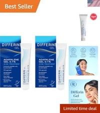 Acne Treatment Gel, 60 Day Supply, Retinoid Treatment for Face with 0.1 Adap...