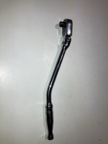 Snap-on F732A Flex-Head Ratchet Wrench 3/8 in Drive Steel Silver 13 in SAE