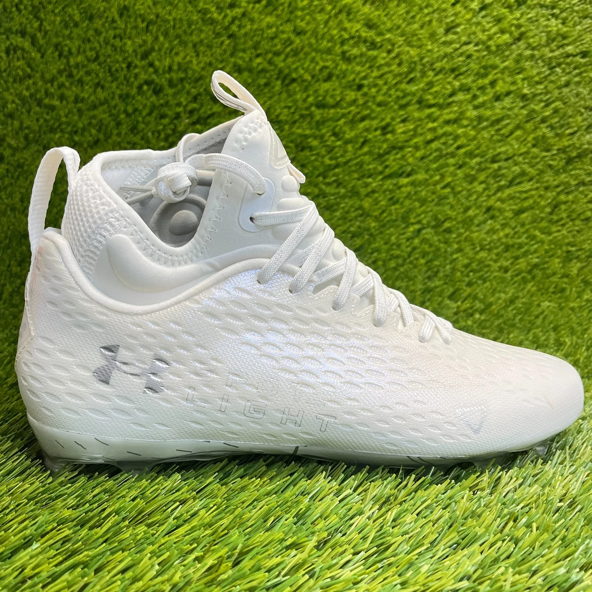 Under Armour White Football Shoes & Cleats for Men for sale 