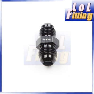 US SHIP Aluminum -6AN AN6 To AN5 5AN Male Straight Reducer Fitting Adapter Black