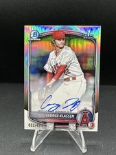 2025 Bowman George Klassen Auto Refractor /499 #CPA-GK ANGELS