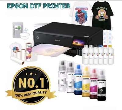 DTF Epson Drucker DIN A3/A3+4 inkl. Software - Mit Garantie! Schwarz