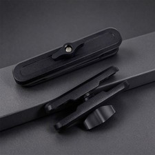 Matte Black Mount Adapter Side-Knob Adapter for Tablet  Monitor Support Setups