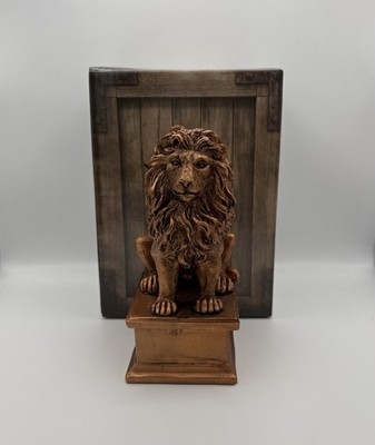 Wizarding Trunk Harry Potter Gryffindor Bronze Colour Lion Statue Ornament