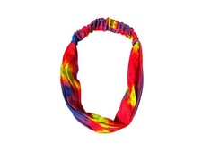 Gradient Tie Dye Wide Cotton Stretch Headband Hair Accessory