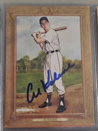 2010 Topps Turkey Red AL KALINE Tigers In-Person Signed Autographed AUTO