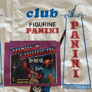 Pochette Packet Bustina Panini Original Transformers