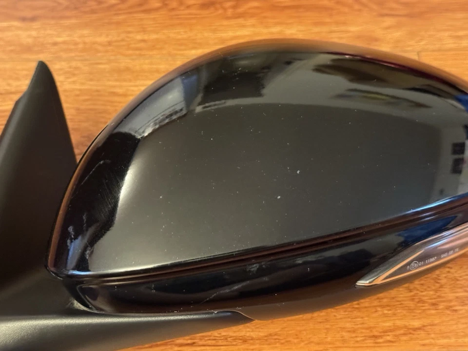 Espejo retrovisor lateral izquierdo negro OEM 2017-2023 Alfa Romeo Giulia Driver Foto 4 de 4