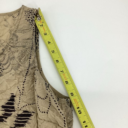 Canotta donna Citron Santa Monica taglia XL bambù farfalla marrone nero - Foto 6 di 8