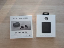 Bang & Olufsen Beoplay EX, ANC, Bluetooth Earphone, SEALED, Black, w/New Pouch