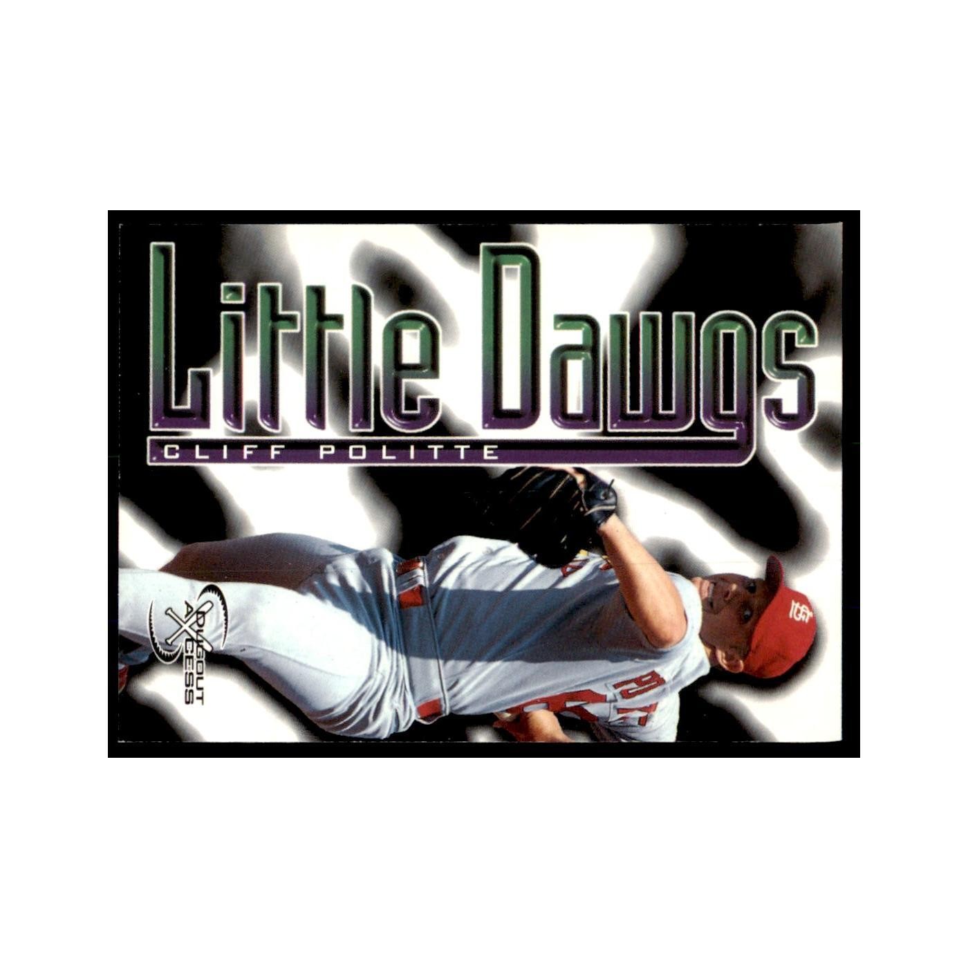 1998 SkyBox Dugout Axcess Cliff Politte Baseball Cards #95