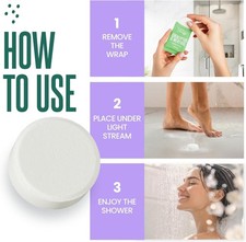Cleverfy Shower Steamers Aromatherapy White Elephant Gifts for Adults 6 Tablet