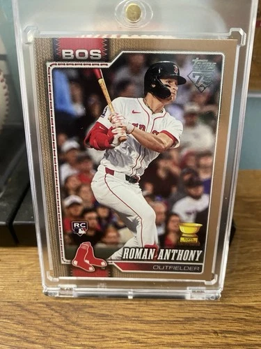 Topps 2026 Series One Gold Parallel Rookie Roman Anthony #0477/2026 Red Sox RC