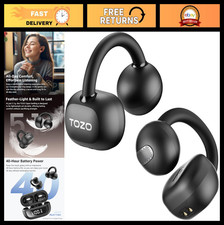Lightweight Open Ear Wireless Earbuds, 40H Playtime, Bluetooth 5.4, Sports  Run