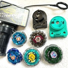 Metal Fight Beyblade Launcher Parts Bulk Set Includes 3-Segment Gripper Used
